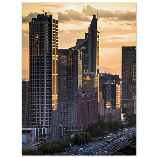 Beijing Urban Elegance Poster 30x40 cm 12x16″ No Border