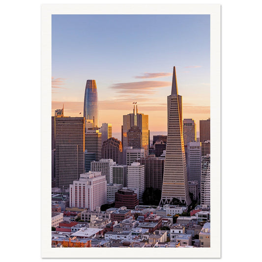 San Francisco Skyline Poster