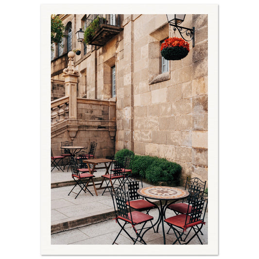 Barcelona Café Print