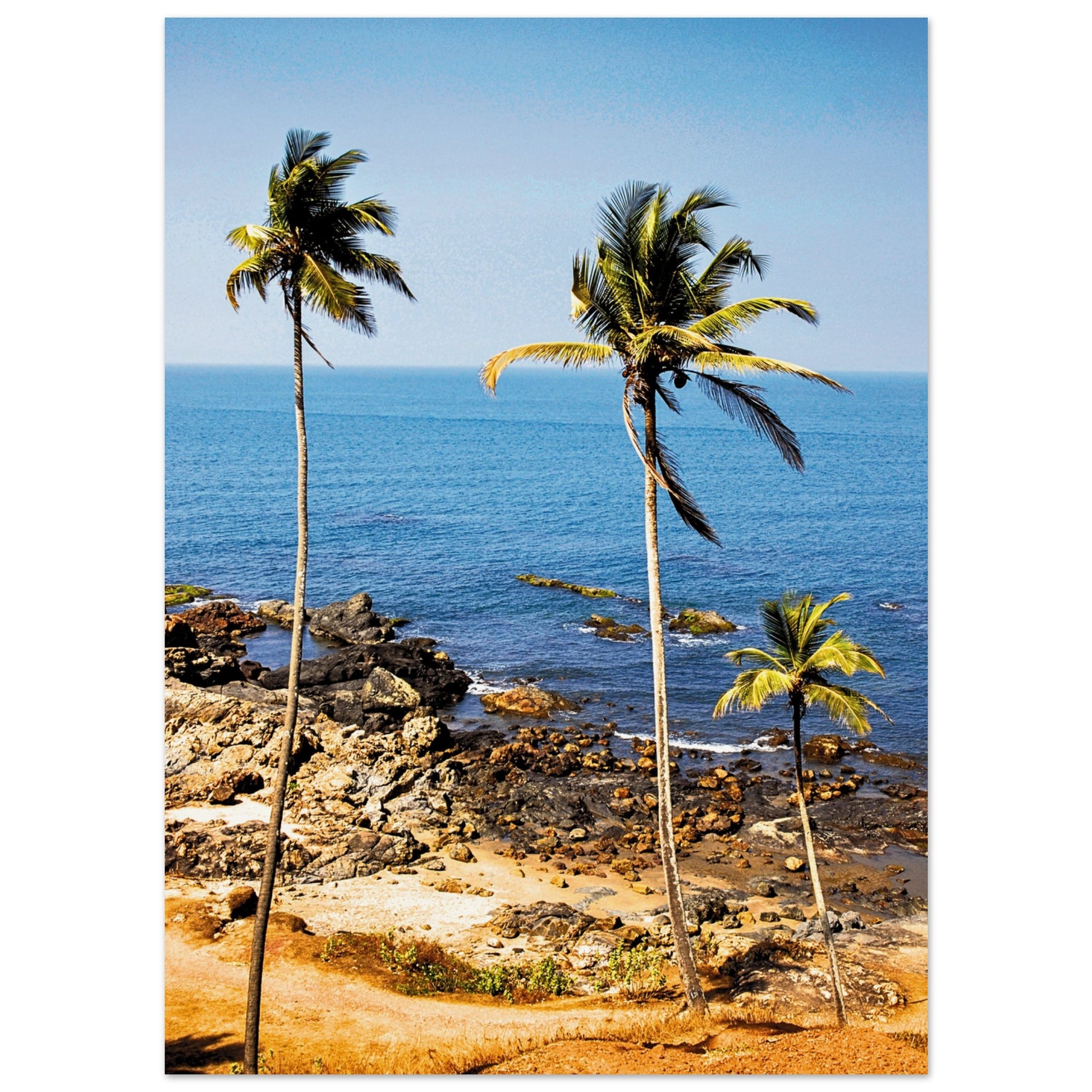 Golden Sands of Goa Poster 13x18 cm 5x7″ No Border