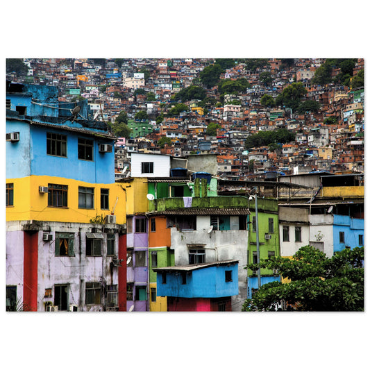 Rio De Janeiro Streets, Brazil Poster A3 (29.7 x 42 cm)