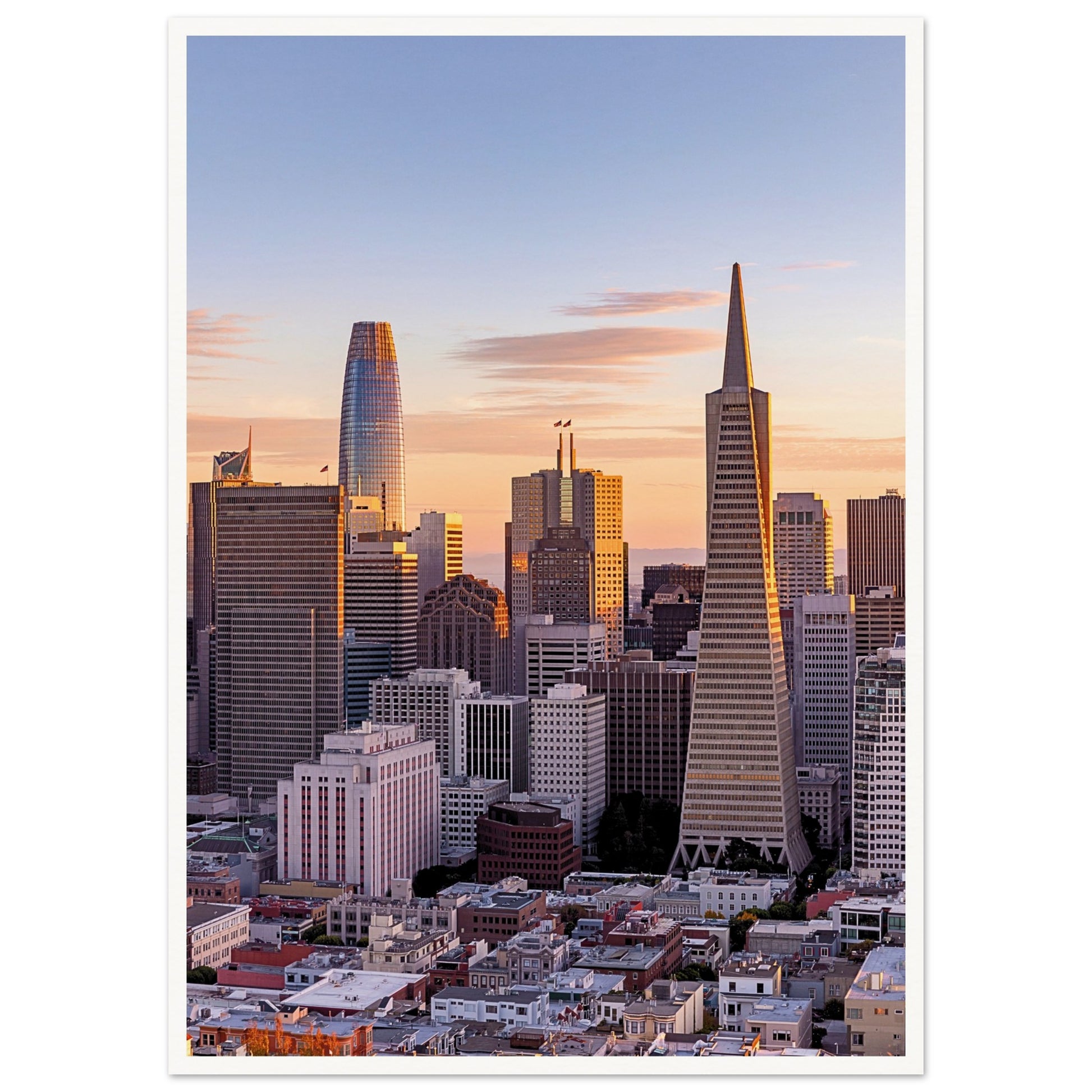 San Francisco Skyline Poster