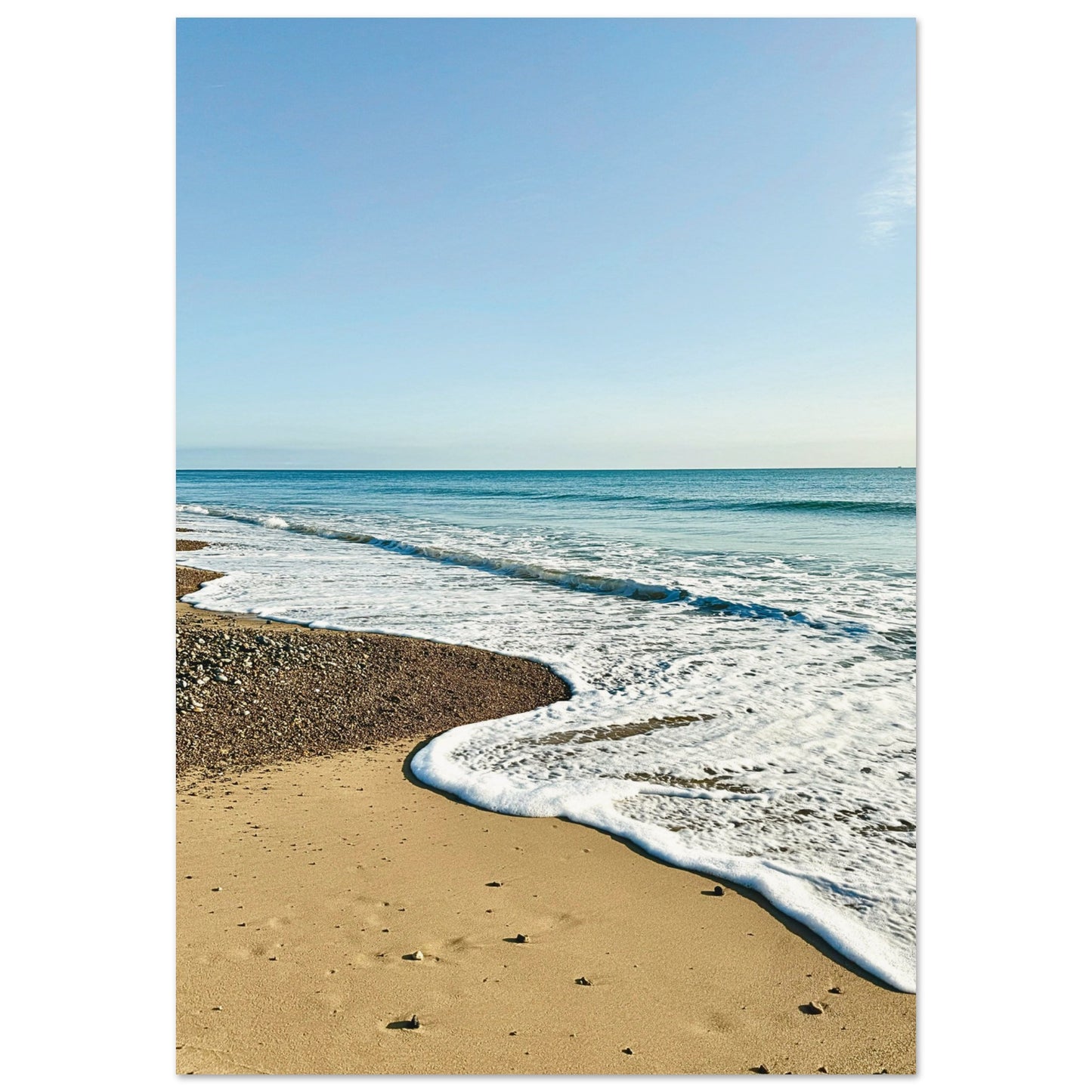 Scratby Beach, Norfolk, UK Poster 70x100 cm 28x40″ No Border