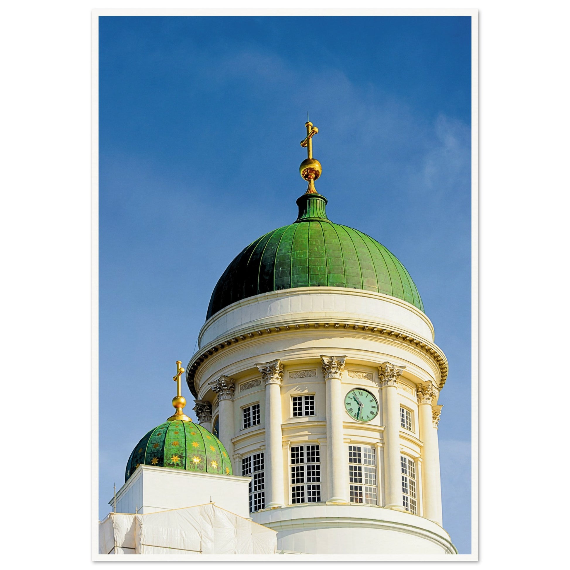 Helsinki Cathedral Top Poster