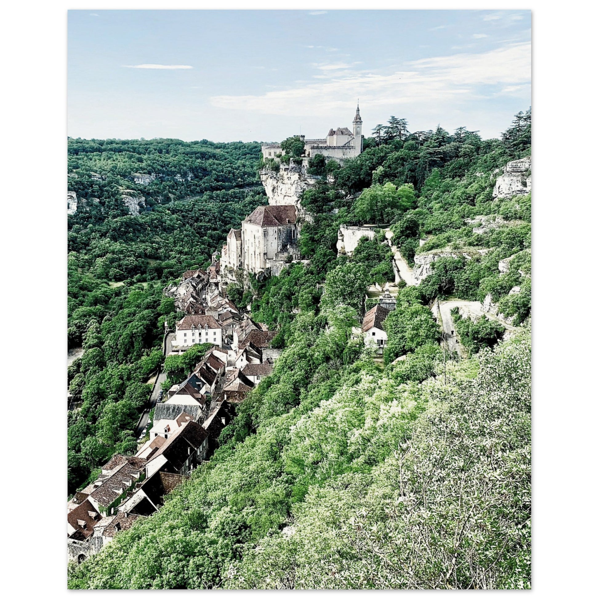 Rocamadour South Western France Poster