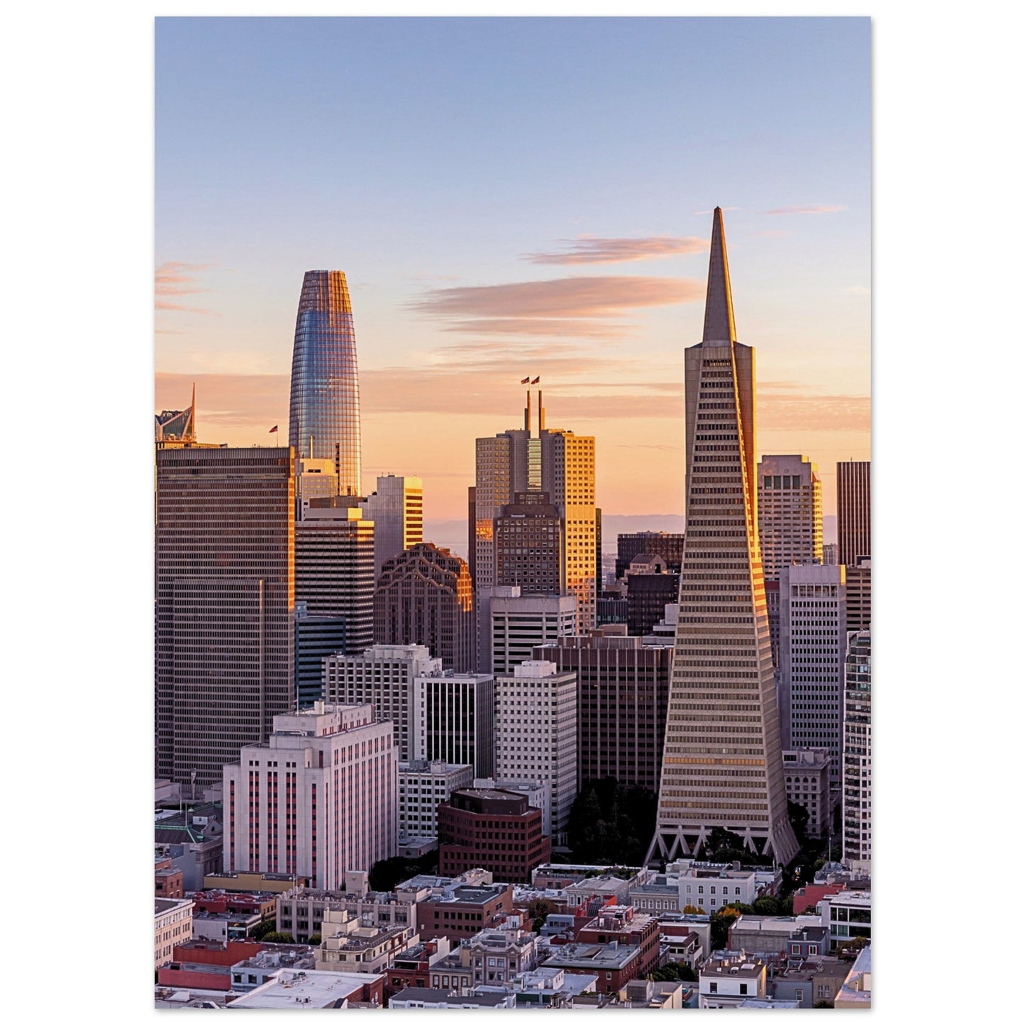 San Francisco Skyline Poster