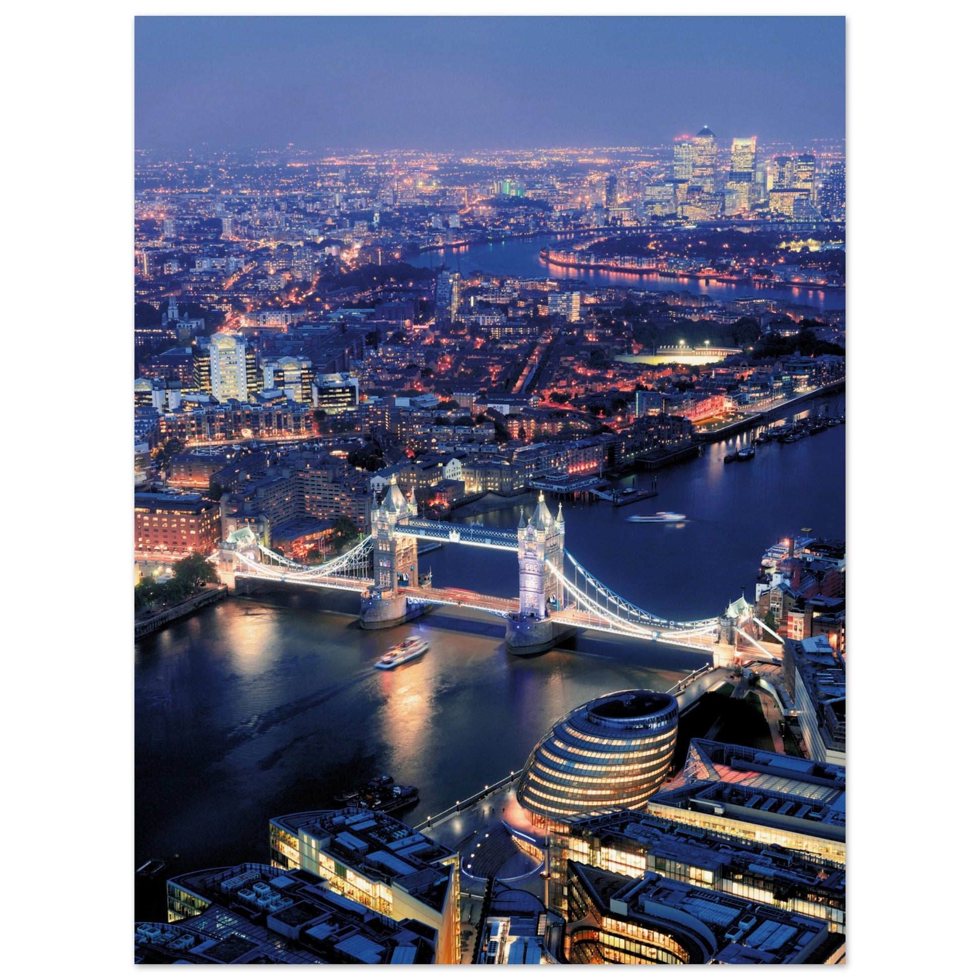 London Tower Bridge Poster