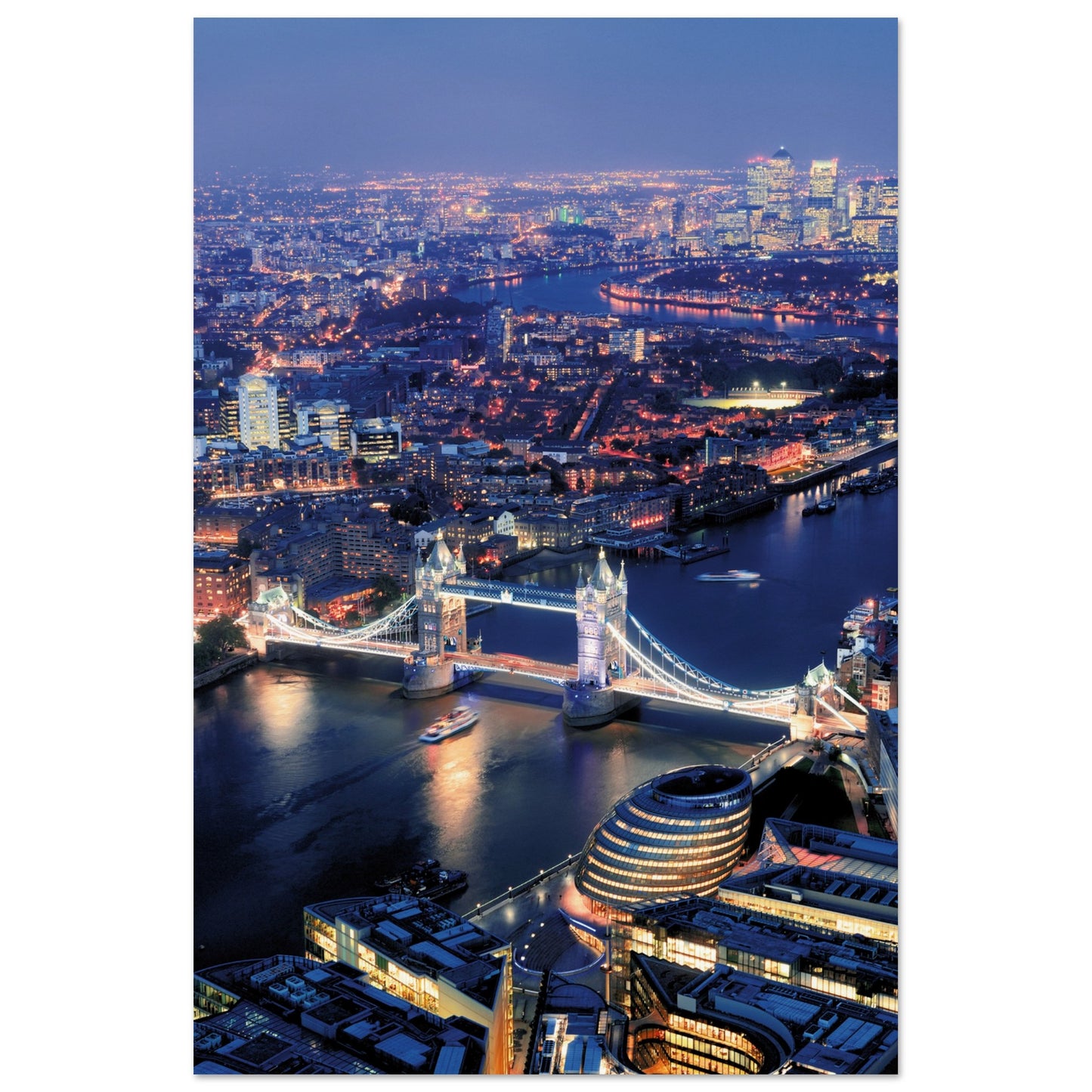 London Tower Bridge Poster