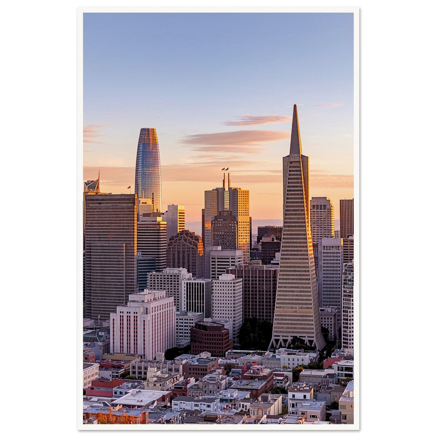 San Francisco Skyline Poster