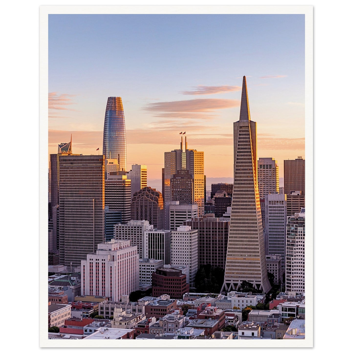 San Francisco Skyline Poster