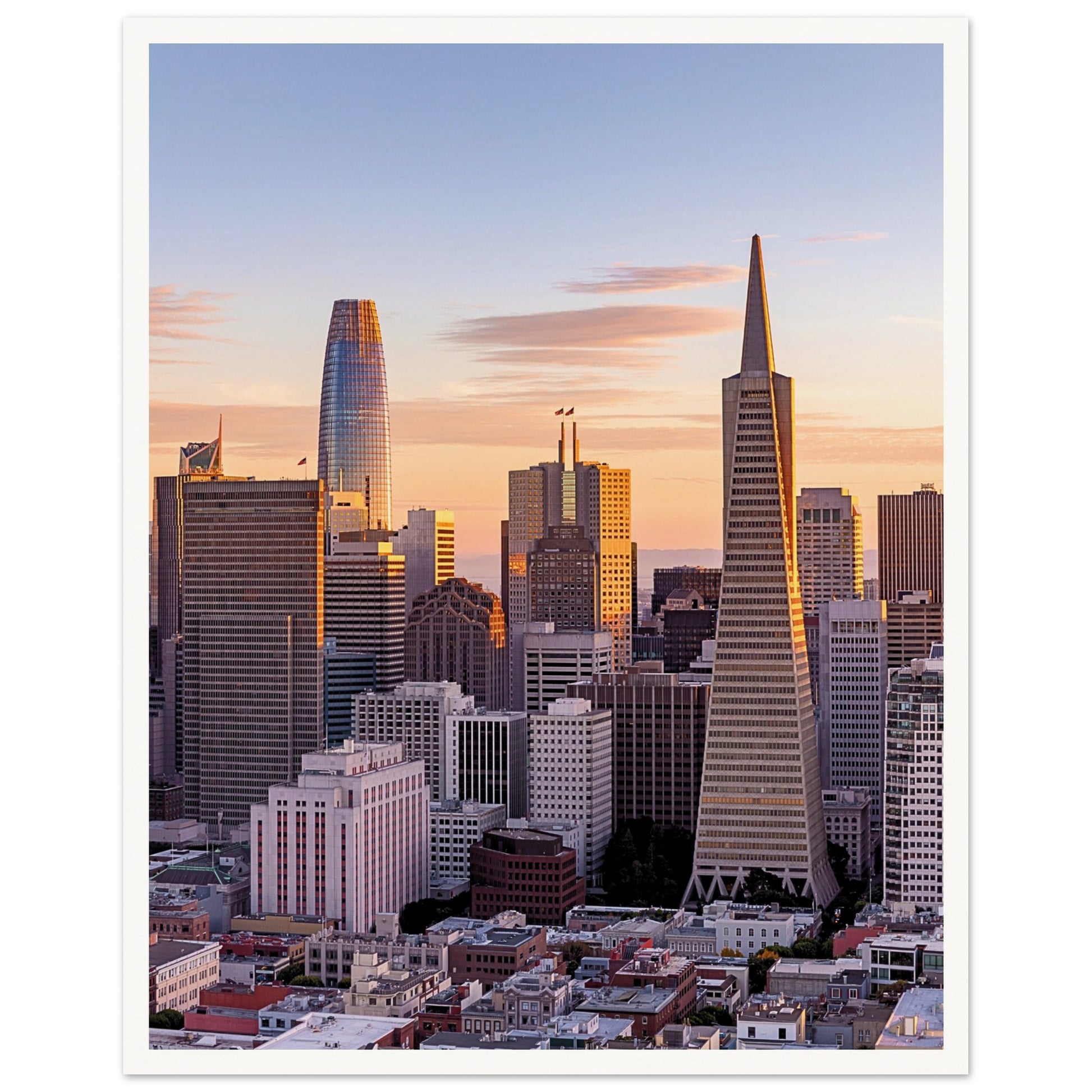 San Francisco Skyline Poster