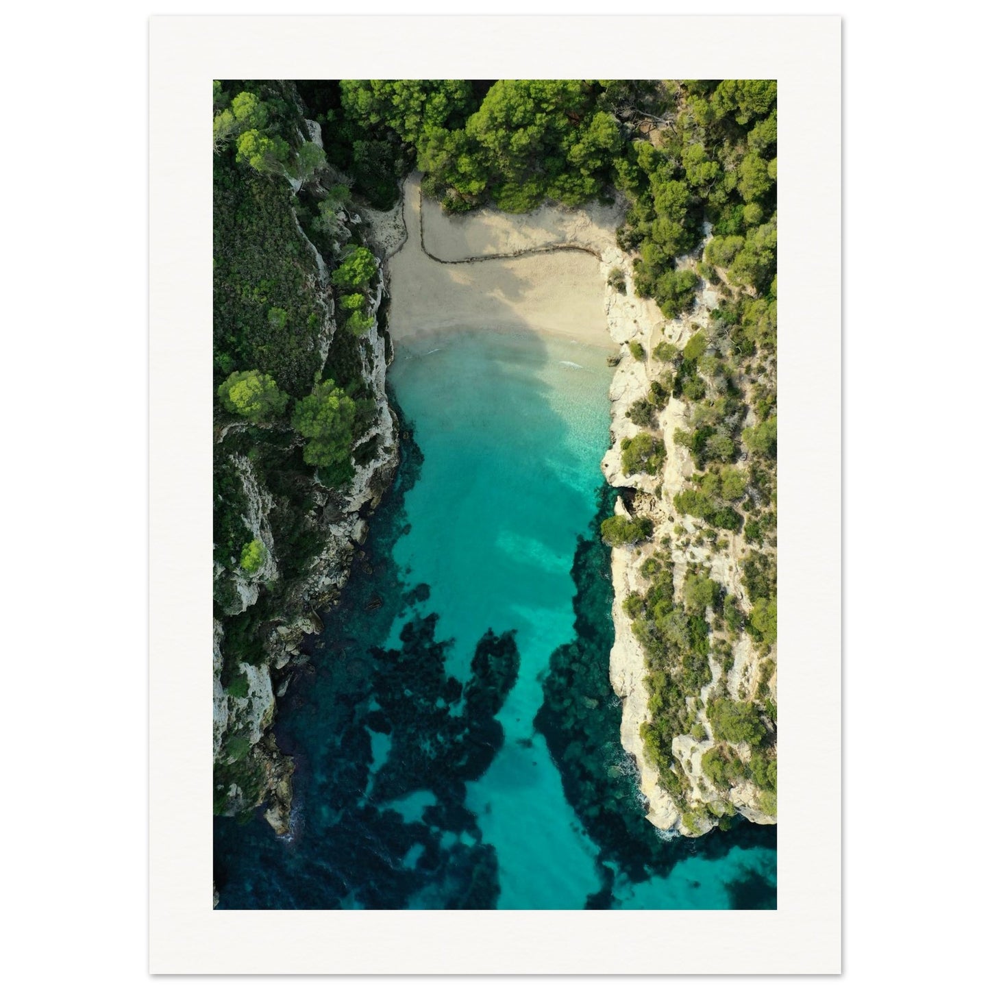 Menorca’s Turquoise Paradise Poster