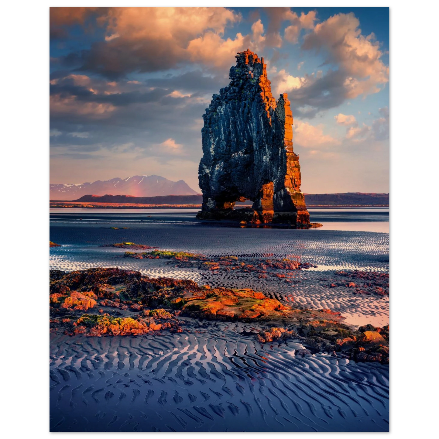 Icelandic Rock Poster 40x50 cm 16x20″ No Border