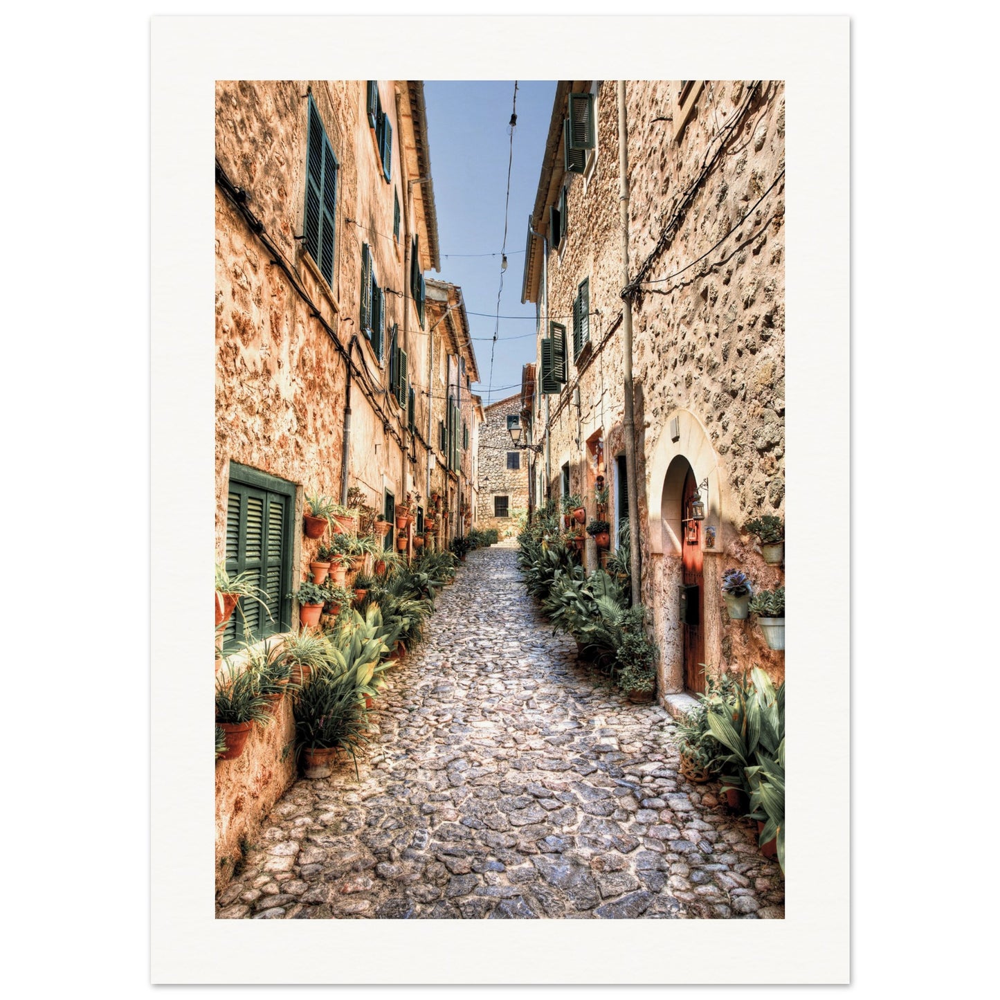 Valldemossa Hill Top Village Majorca Poster