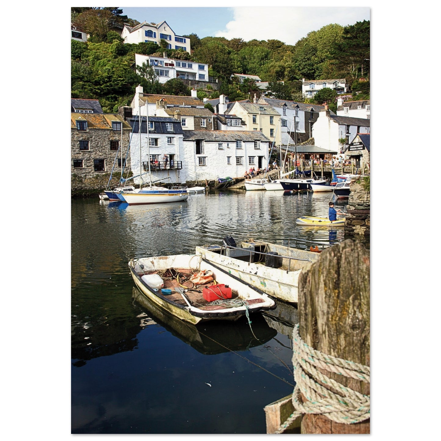 Polperro Cornwall, UK Poster 70x100 cm 28x40″ No Border