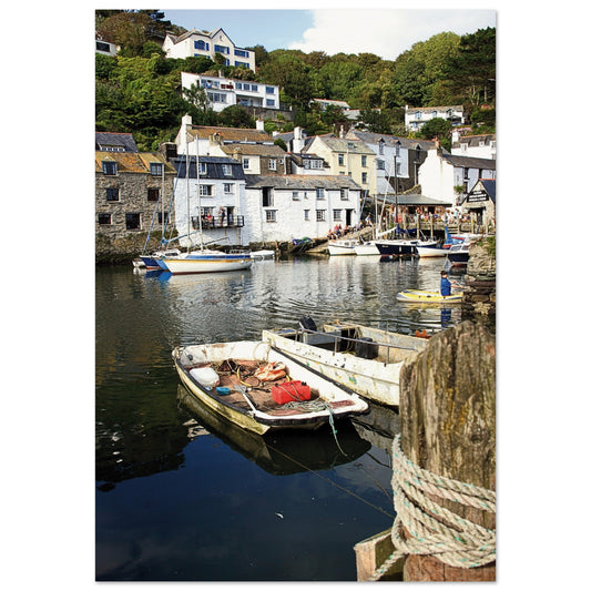Polperro Cornwall, UK Poster 70x100 cm 28x40″ No Border
