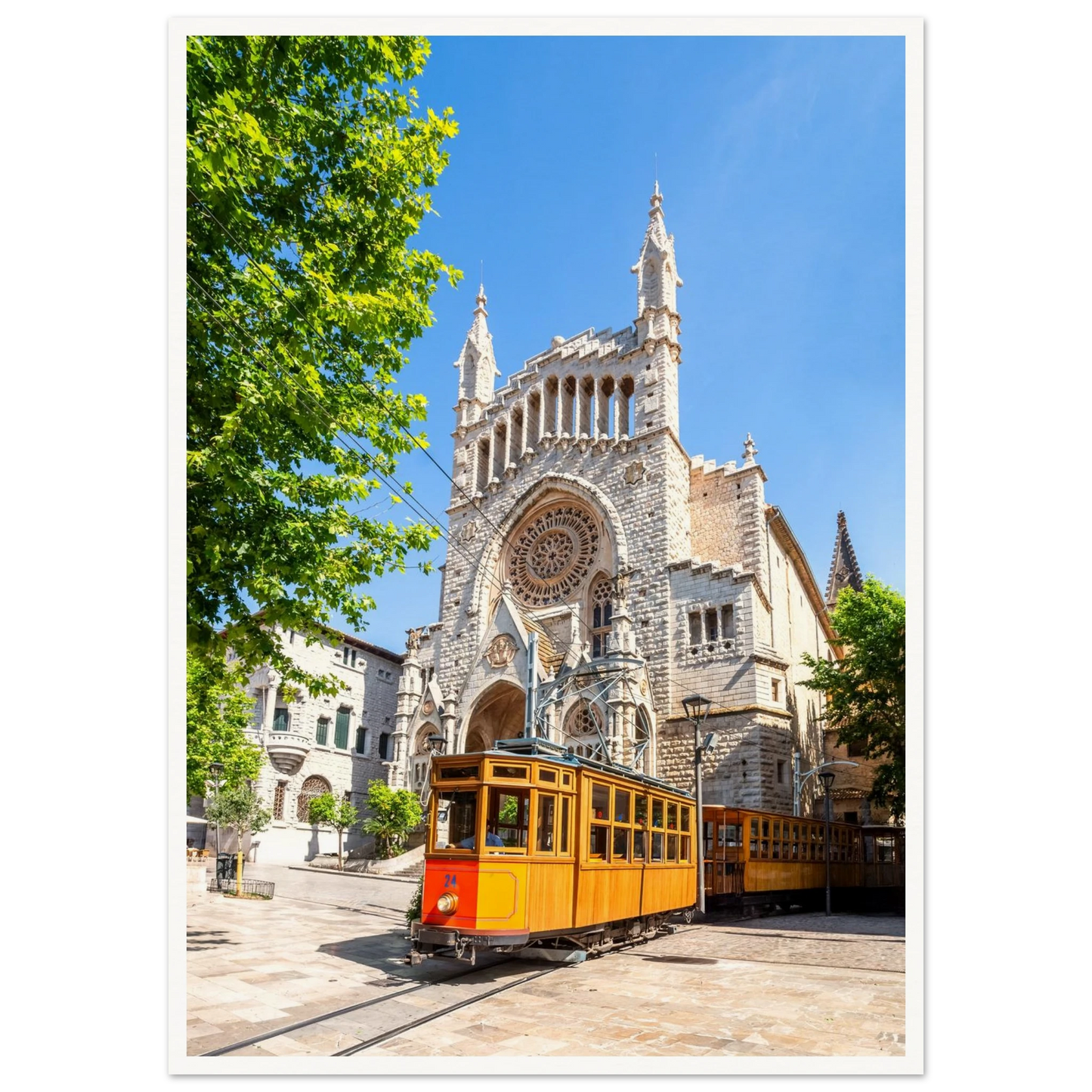 Spanish Charm Poster 50x70 cm 20x28″ Border