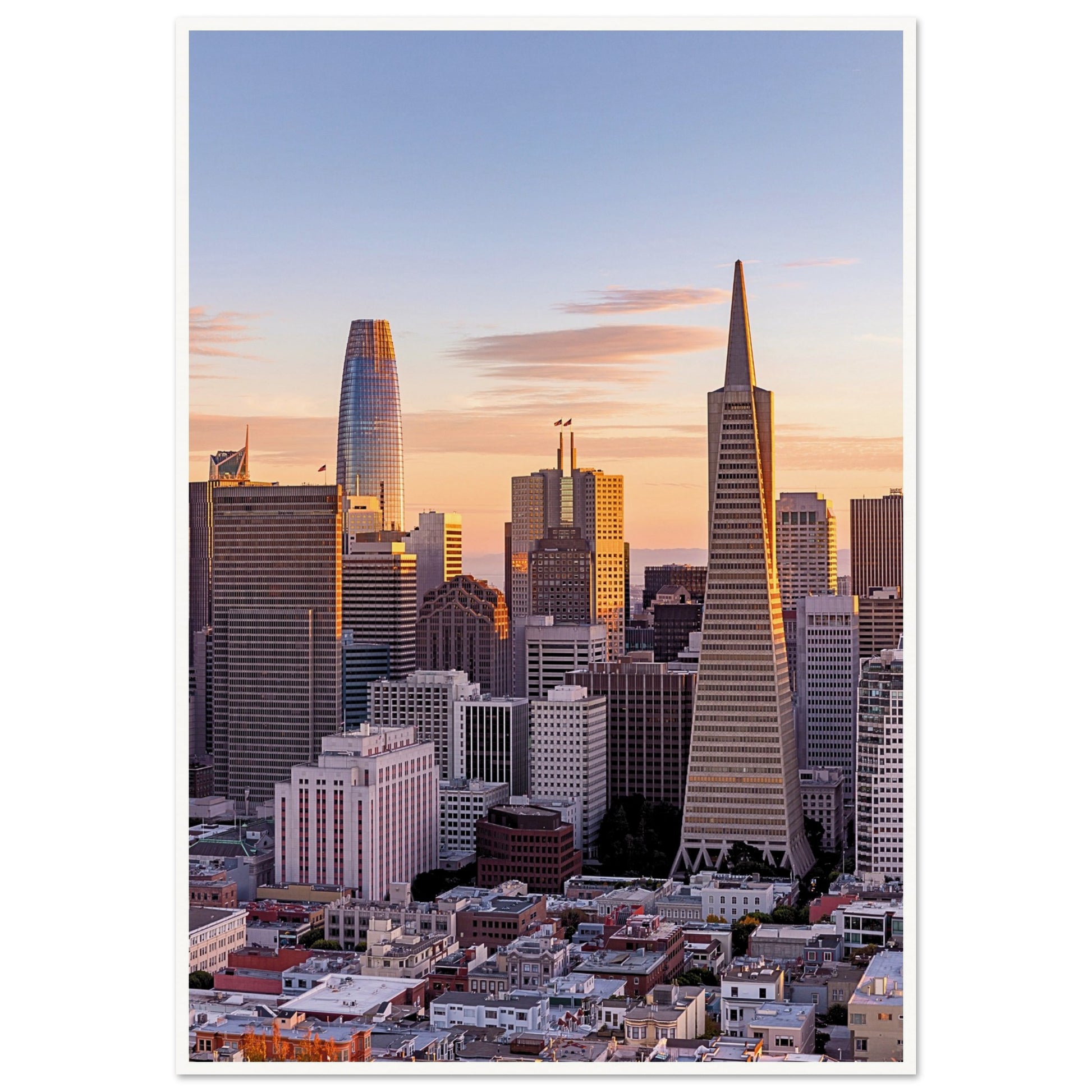 San Francisco Skyline Poster