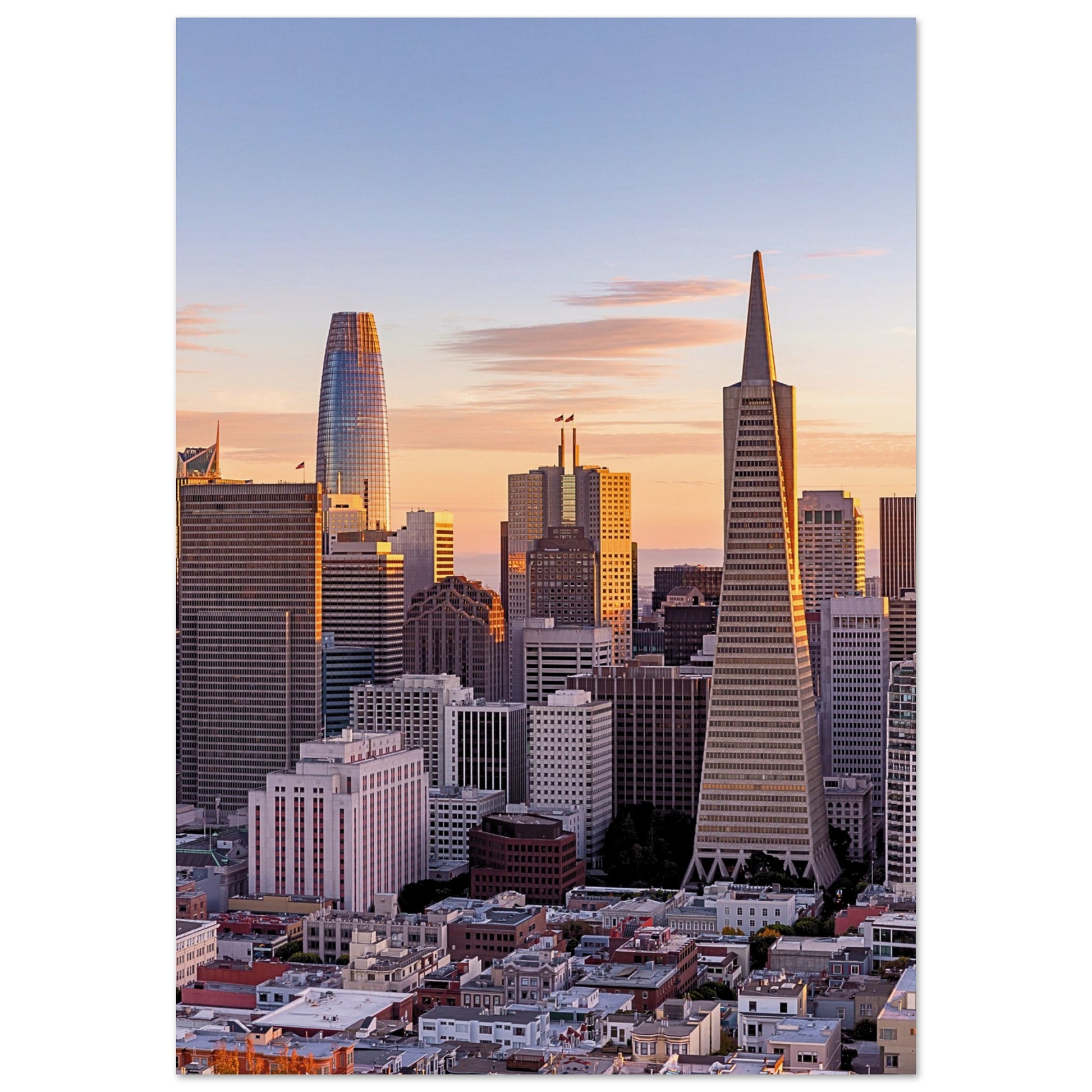 San Francisco Skyline Poster
