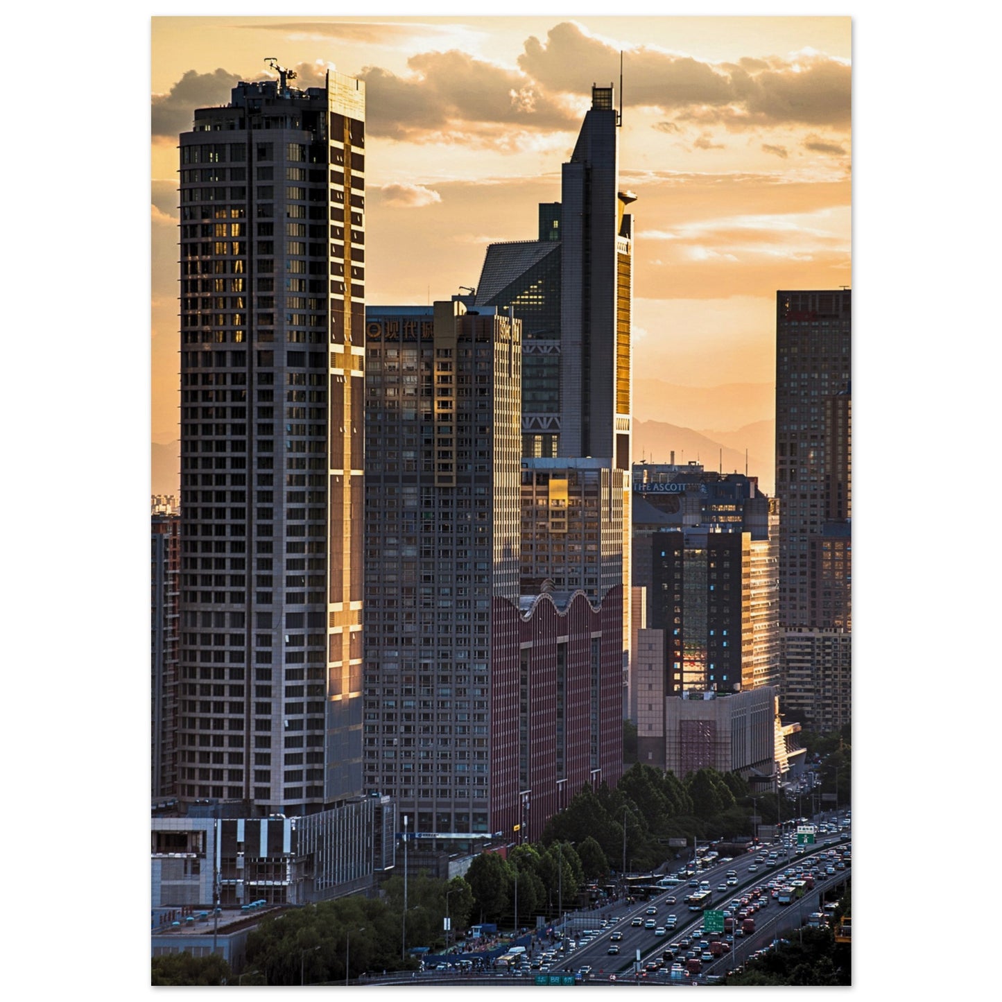 Beijing Urban Elegance Poster 13x18 cm 5x7″ No Border
