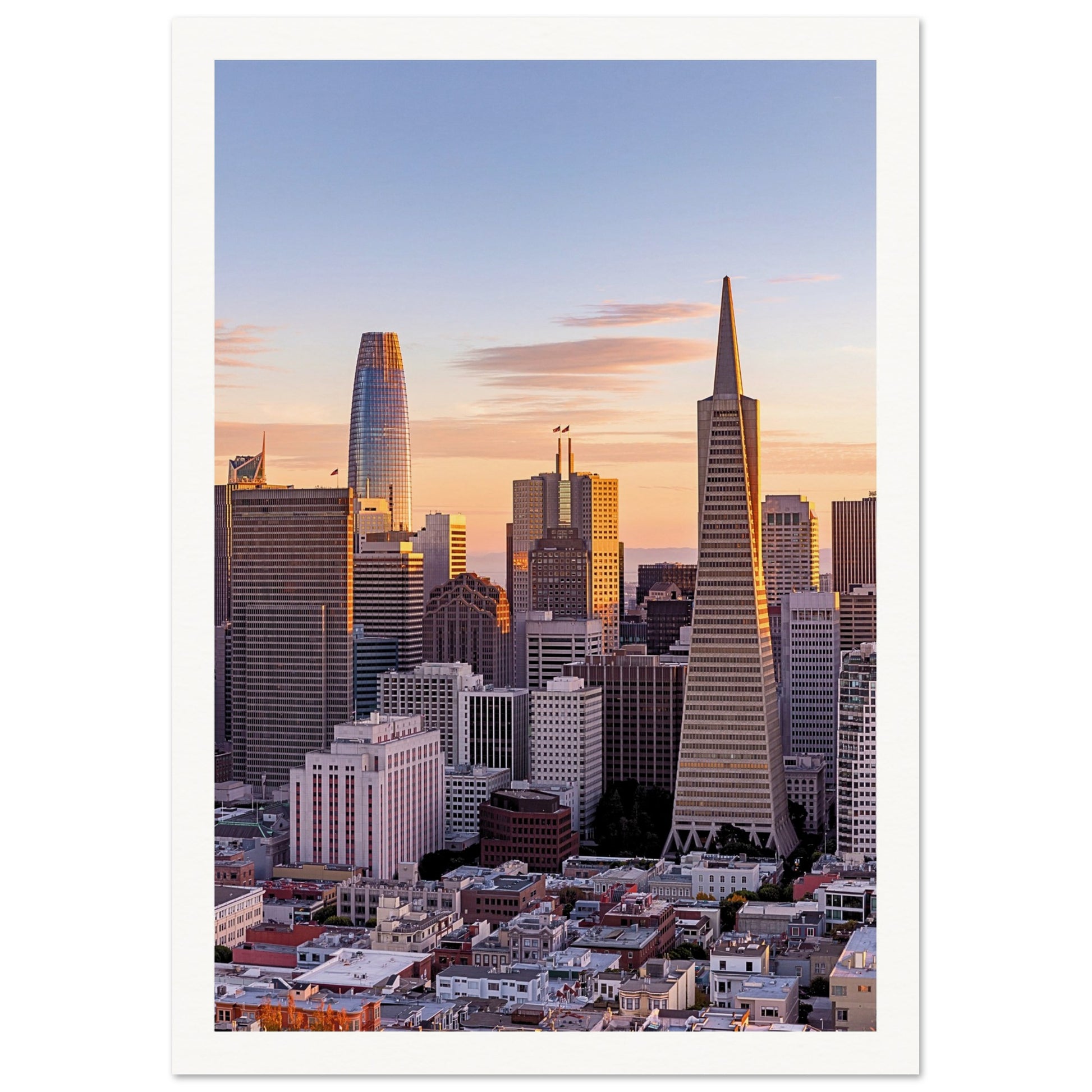 San Francisco Skyline Poster