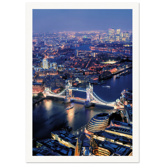 London Tower Bridge Poster