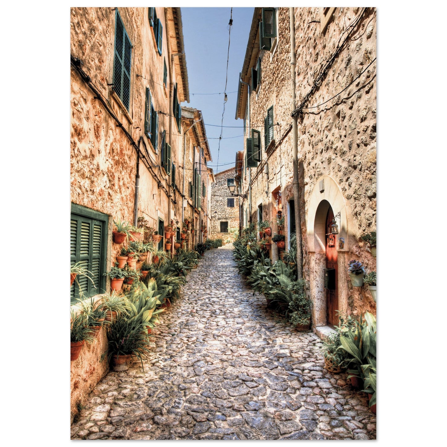 Valldemossa Hill Top Village Majorca Poster