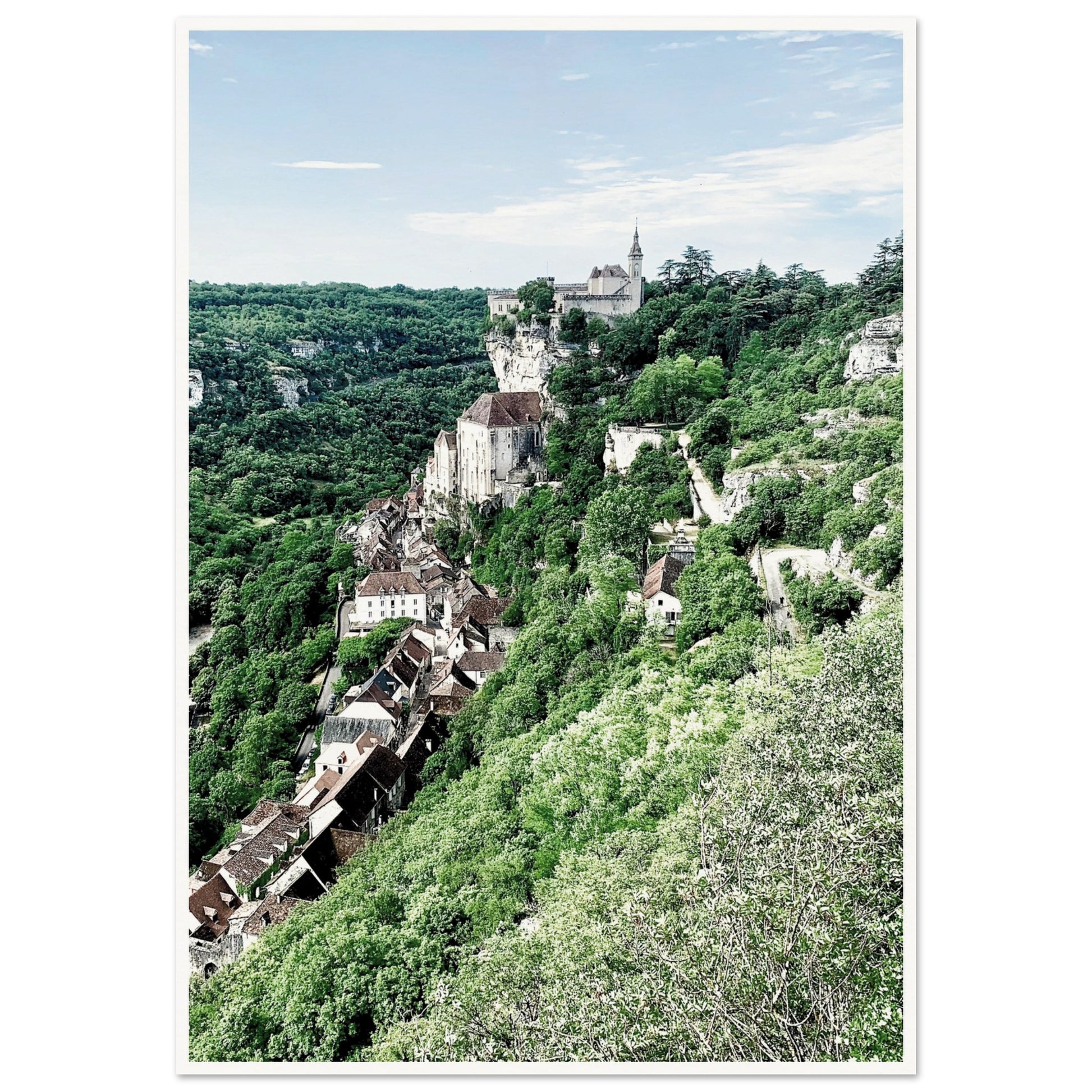 Rocamadour South Western France Poster