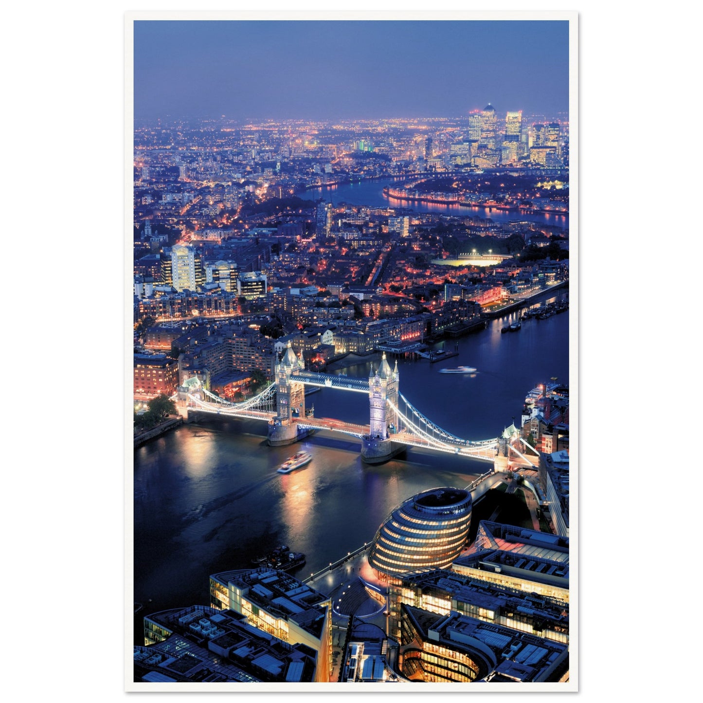 London Tower Bridge Poster