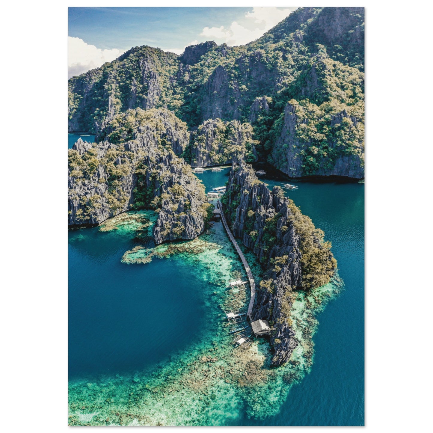 Twin Lagoon, Coron Island, Philippines