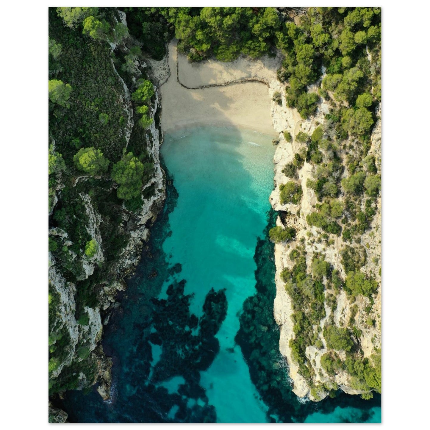 Menorca’s Turquoise Paradise Poster