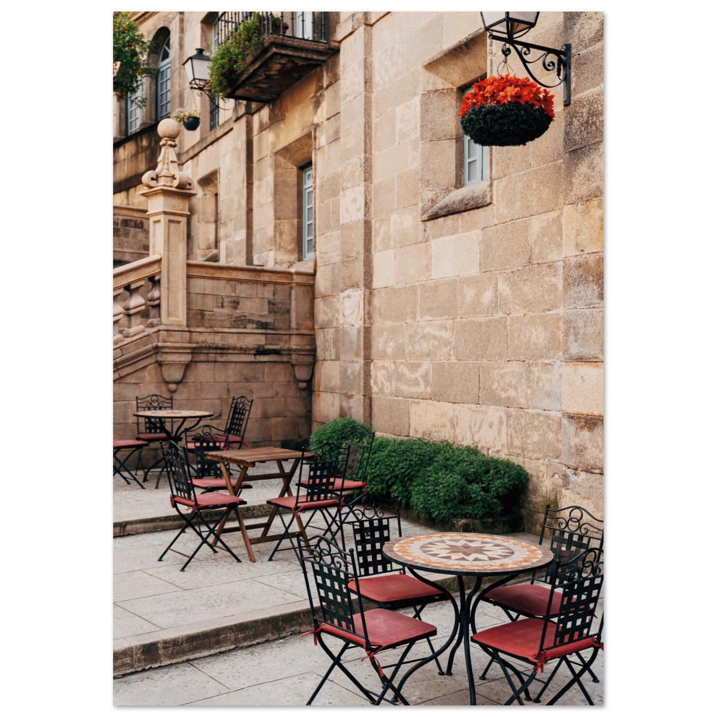 Barcelona Cafe Poster A3 (29.7 x 42 cm)