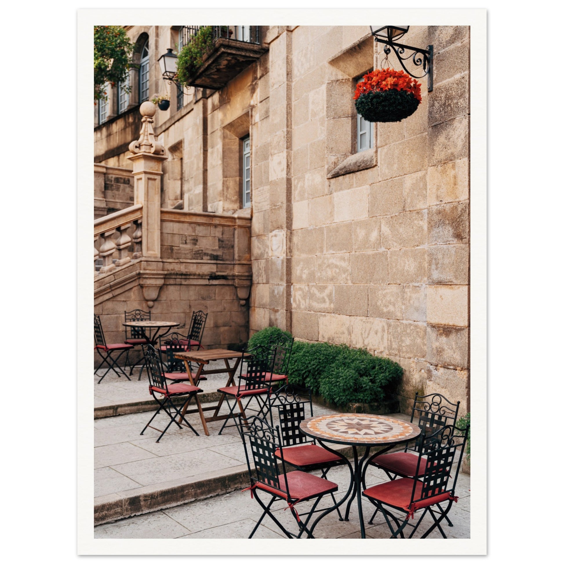 Barcelona Cafe Poster