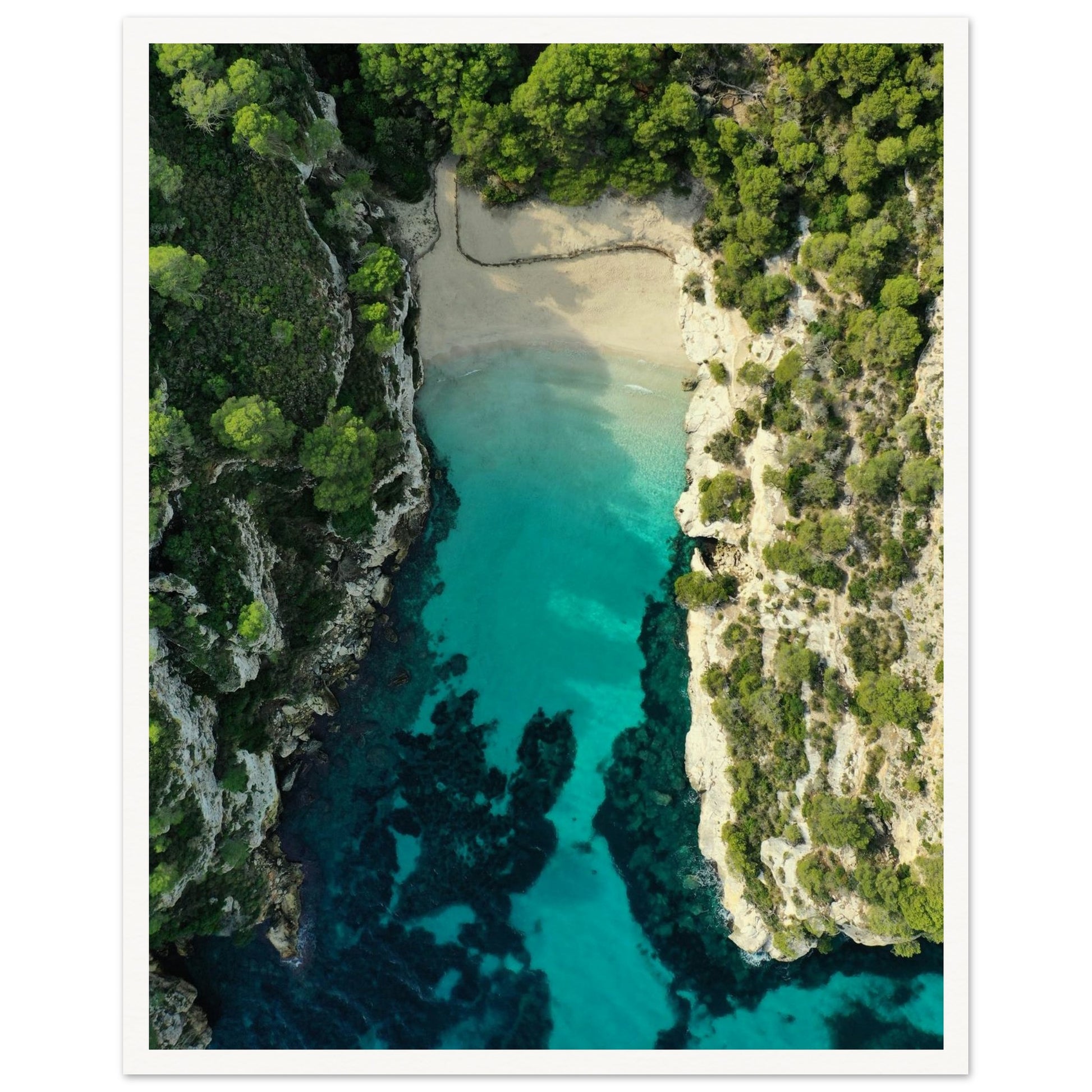 Menorca’s Turquoise Paradise Poster
