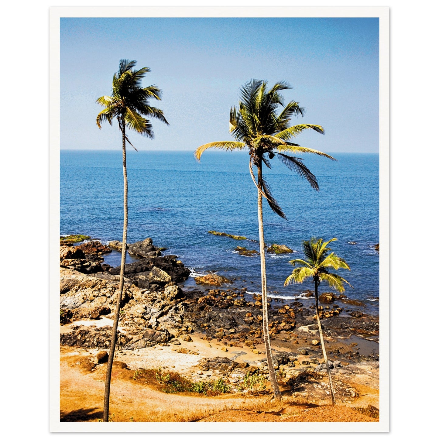 Golden Sands of Goa Poster 40x50 cm 16x20″ Border