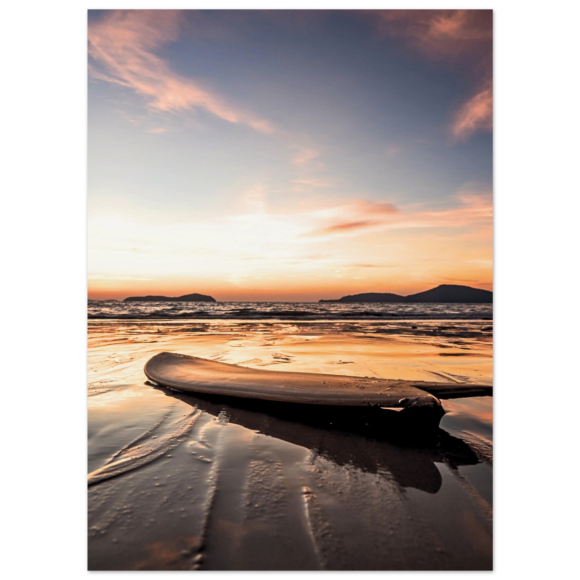 Ocean Glow Surf Poster 13x18 cm 5x7″ No Border