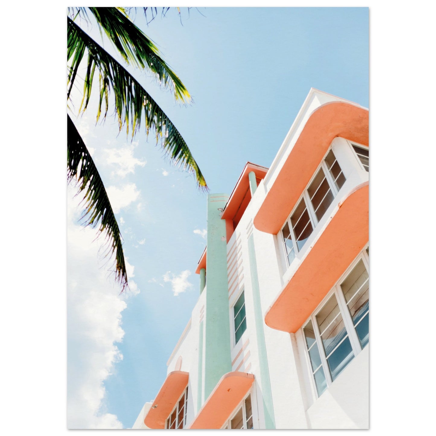 Miami Streets Poster 50x70 cm 20x28″ No Border