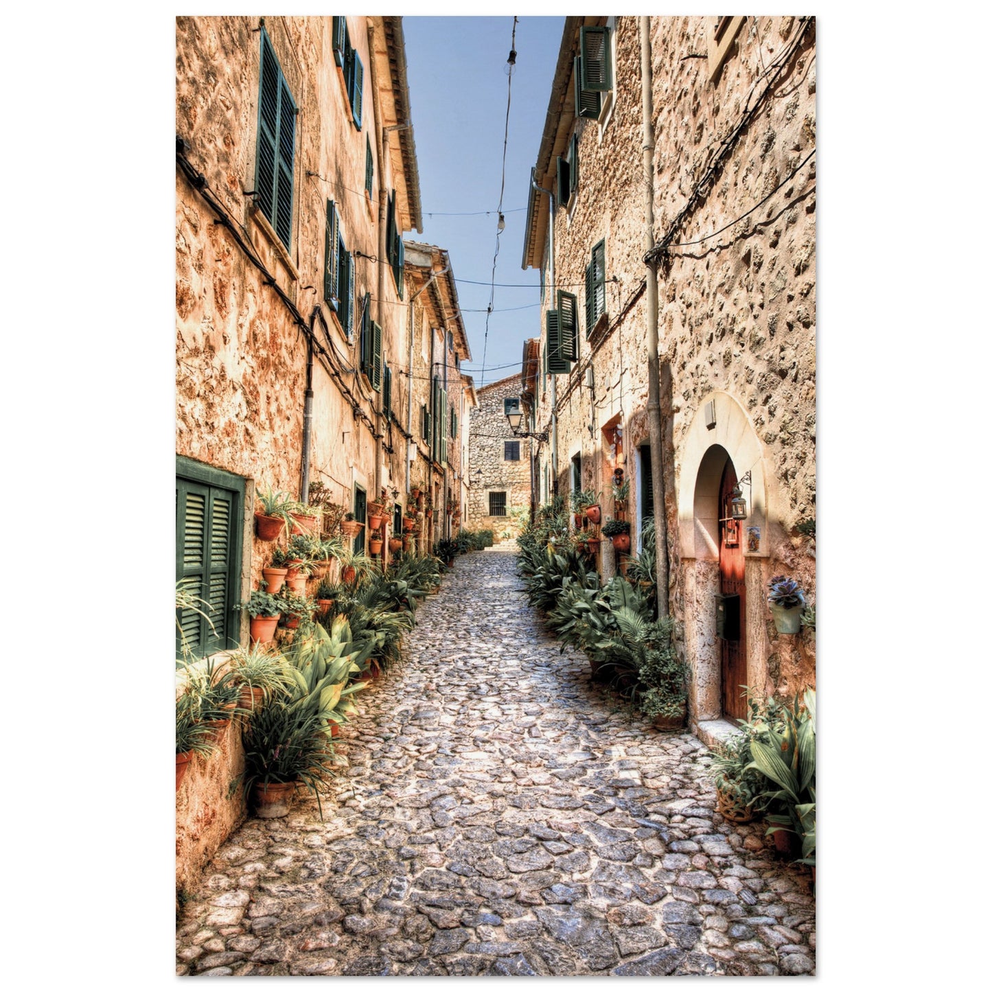 Valldemossa Hill Top Village Majorca Poster