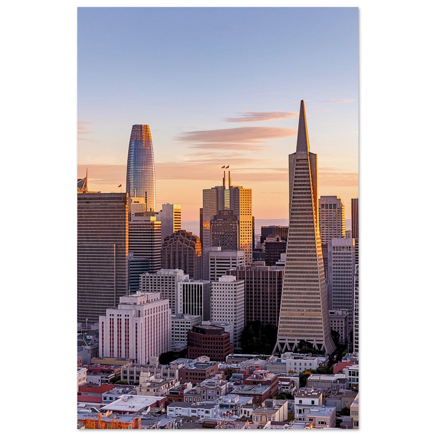 San Francisco Skyline Poster