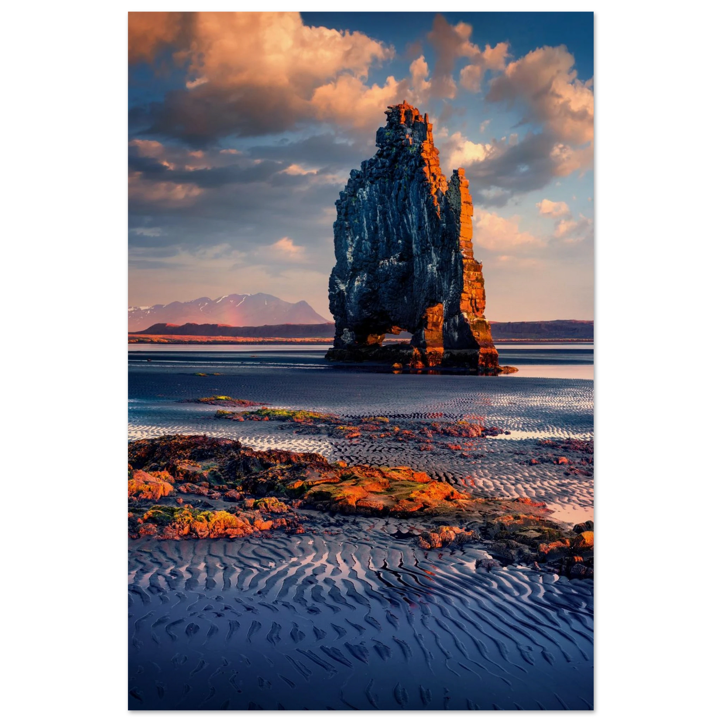 Icelandic Rock Poster 60x90 cm 24x36″ No Border
