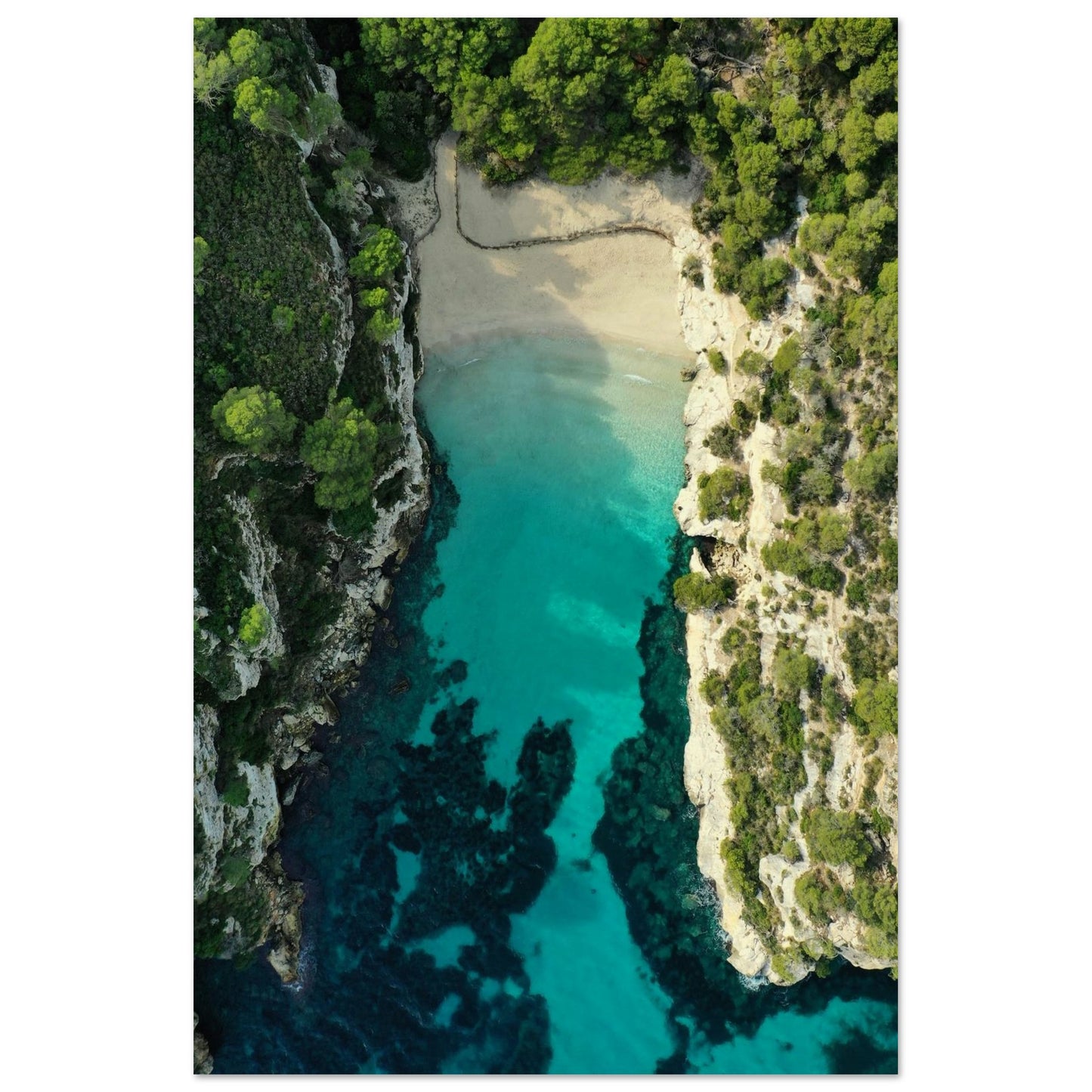 Menorca’s Turquoise Paradise Poster