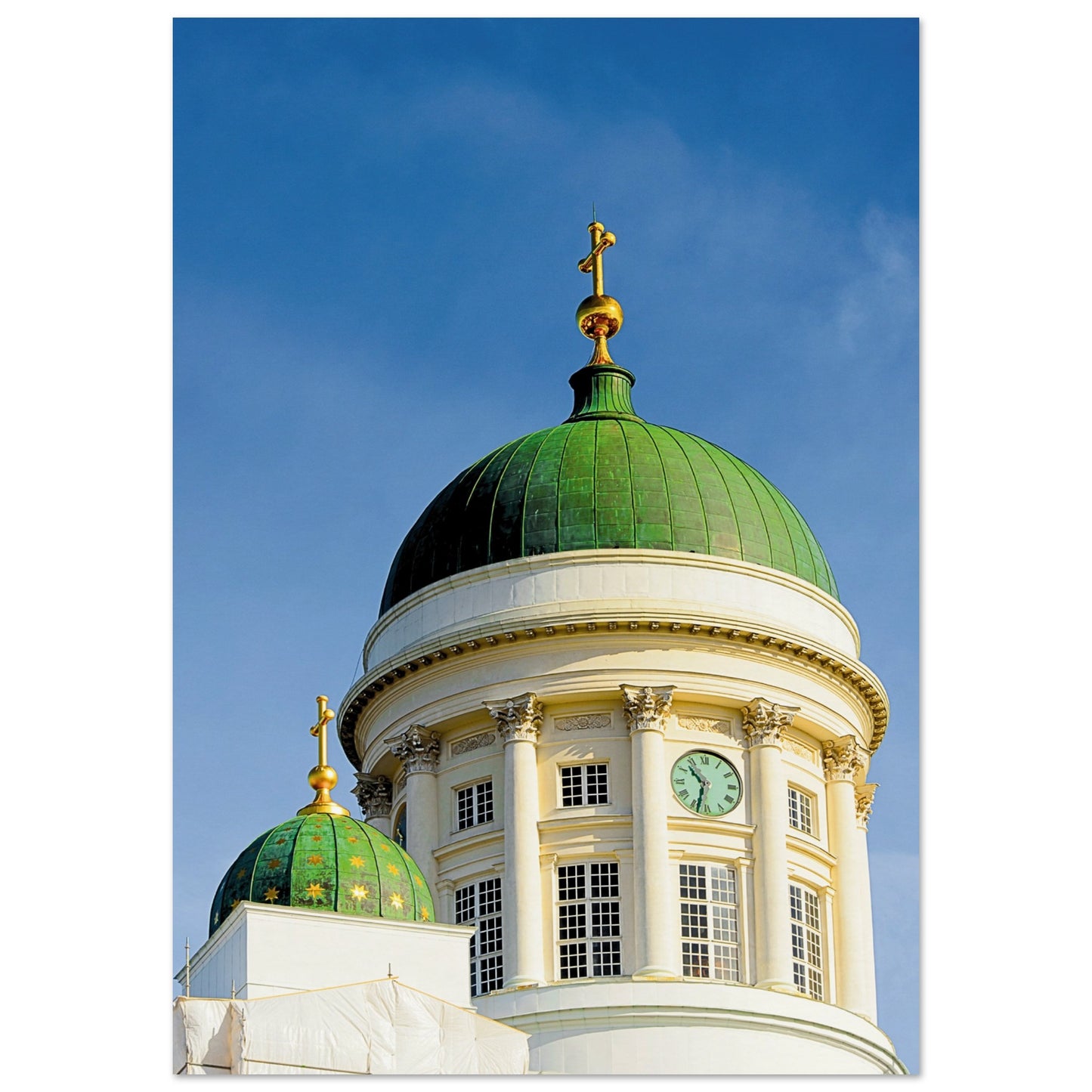 Helsinki Cathedral Top Poster A1 (59.4 x 84.1 cm)