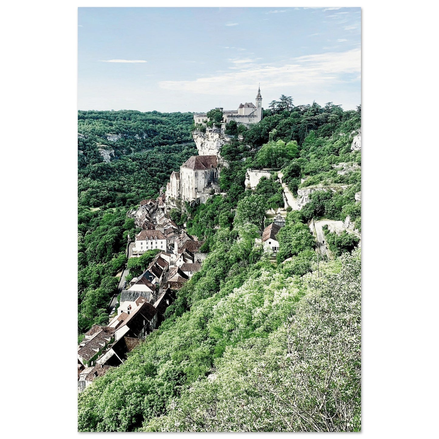 Rocamadour South Western France Poster