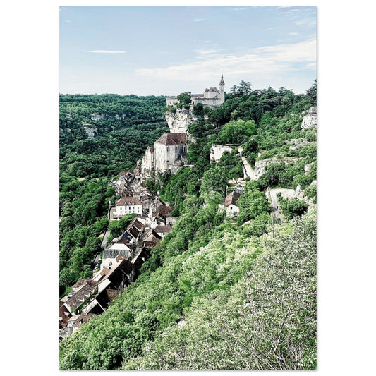 Rocamadour South Western France Poster A2 (42 x 59.4 cm)