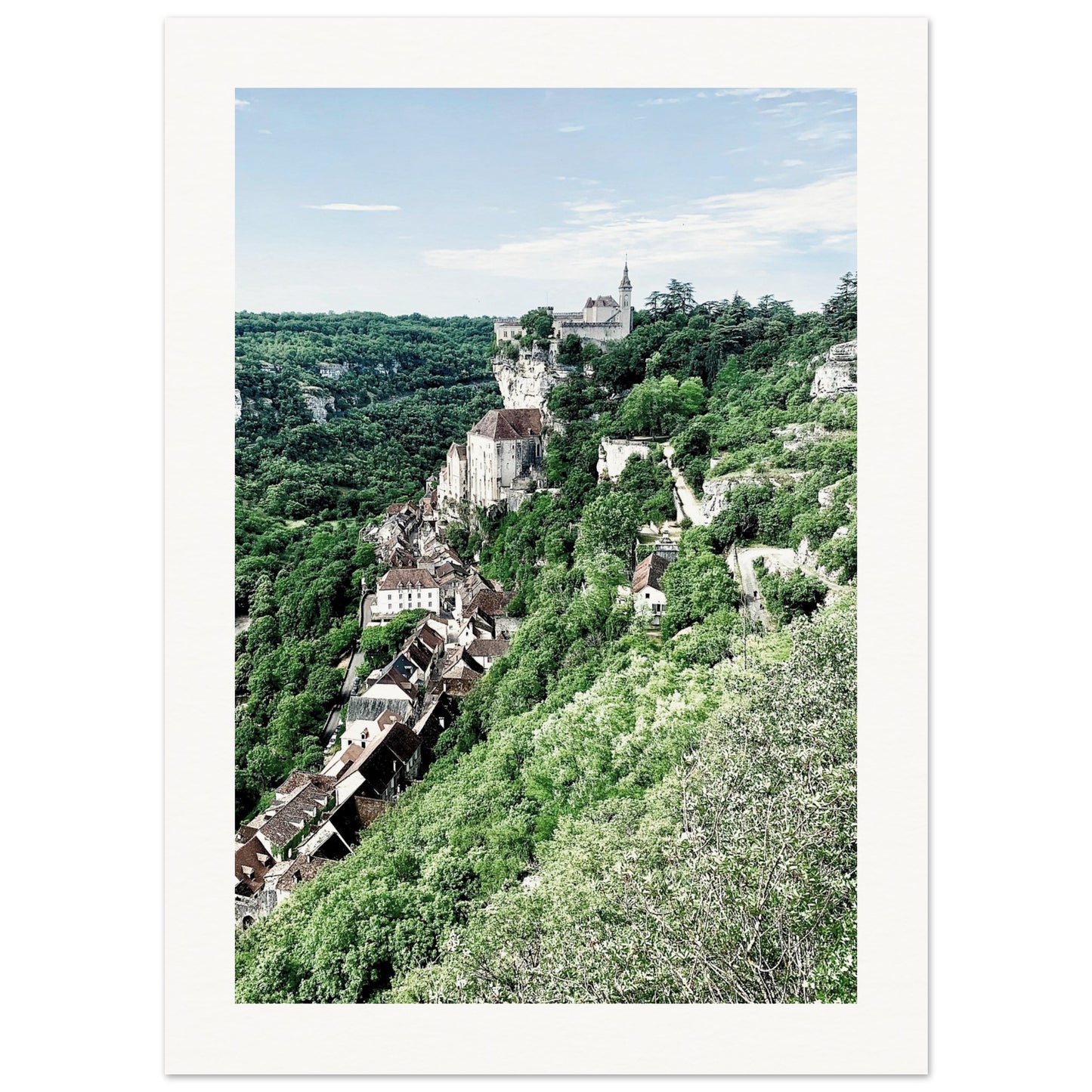 Rocamadour South Western France Poster