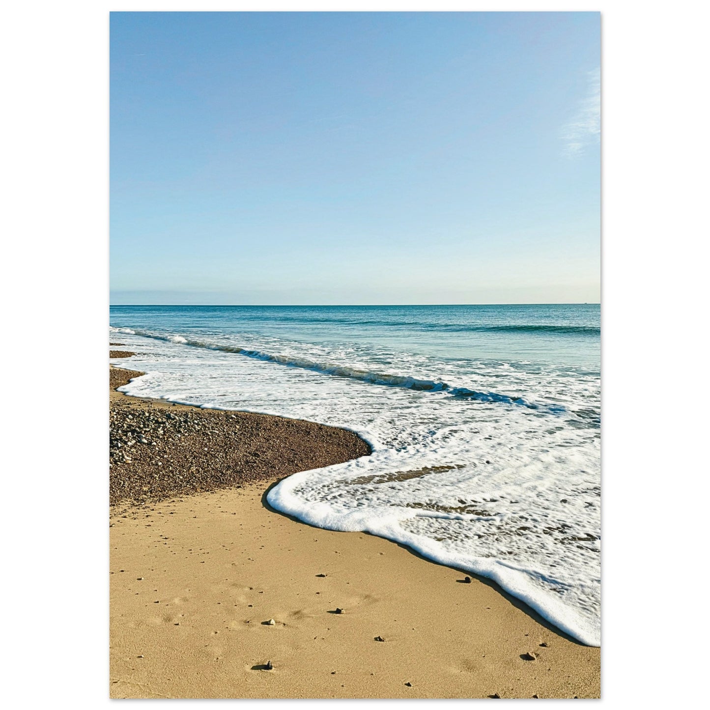 Scratby Beach, Norfolk, UK Poster 50x70 cm 20x28″ No Border
