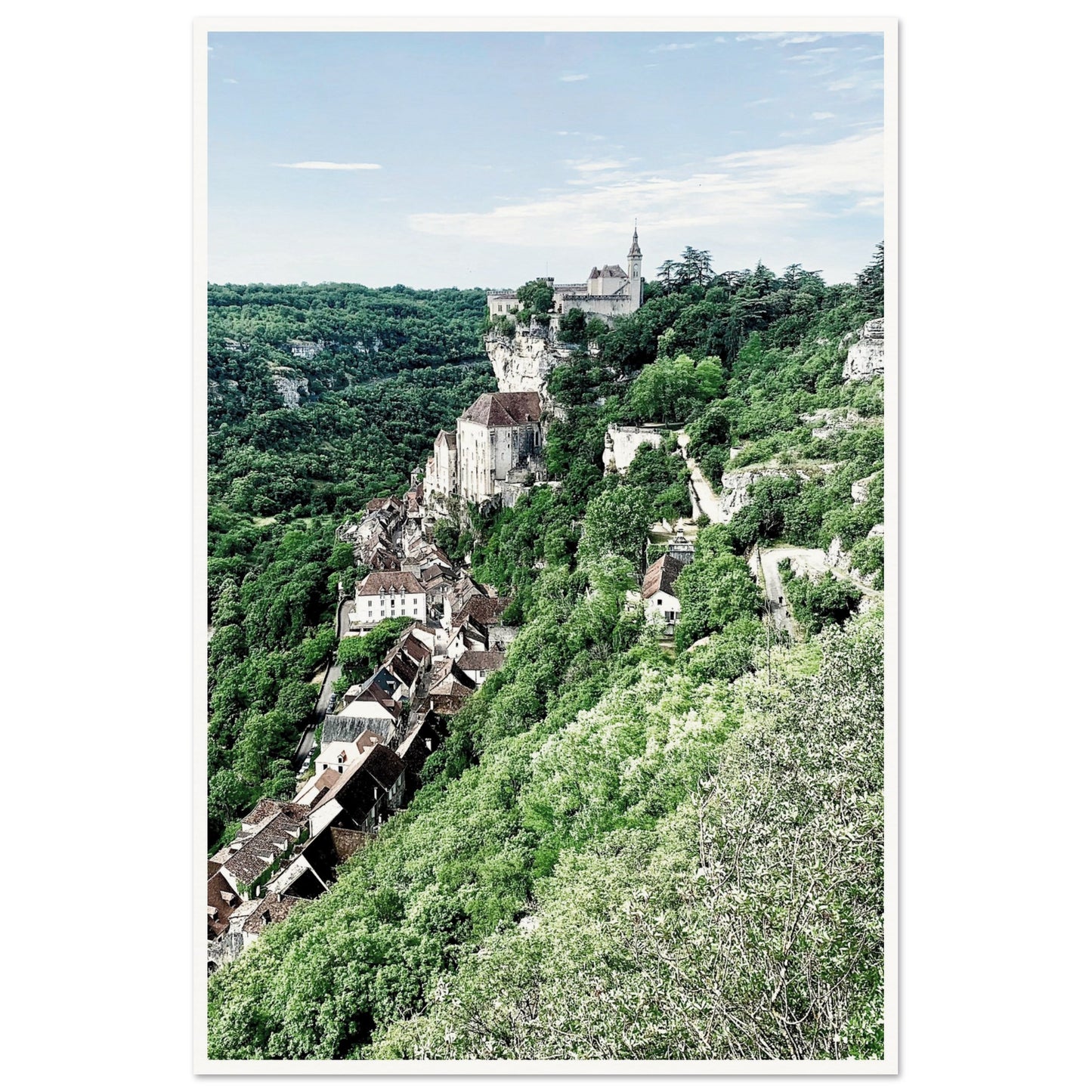 Rocamadour South Western France Poster