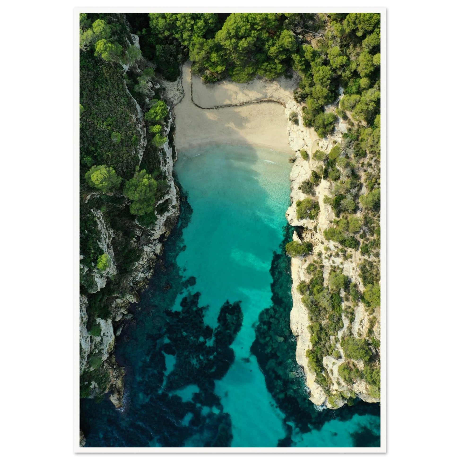 Menorca’s Turquoise Paradise Poster