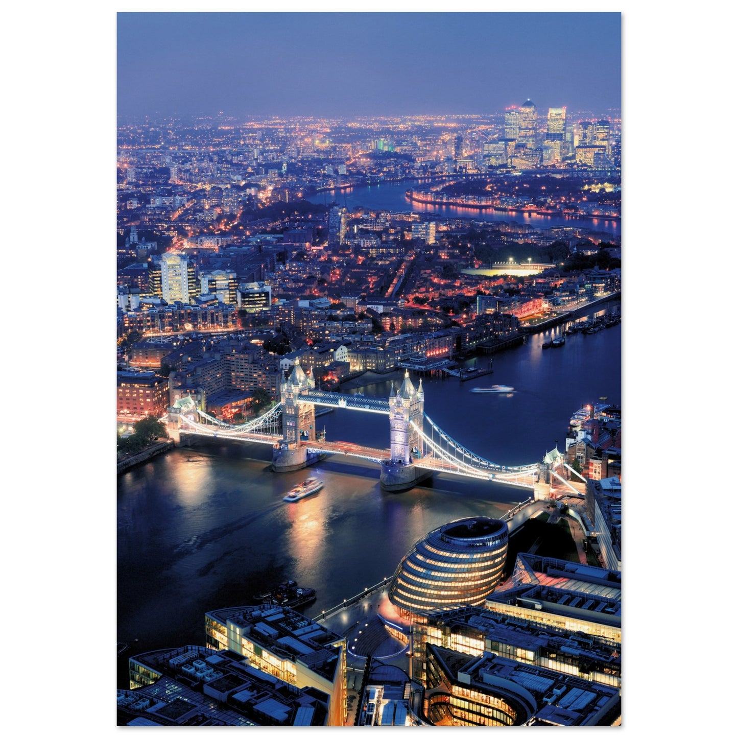 London Tower Bridge Poster A1 (59.4 x 84.1 cm)