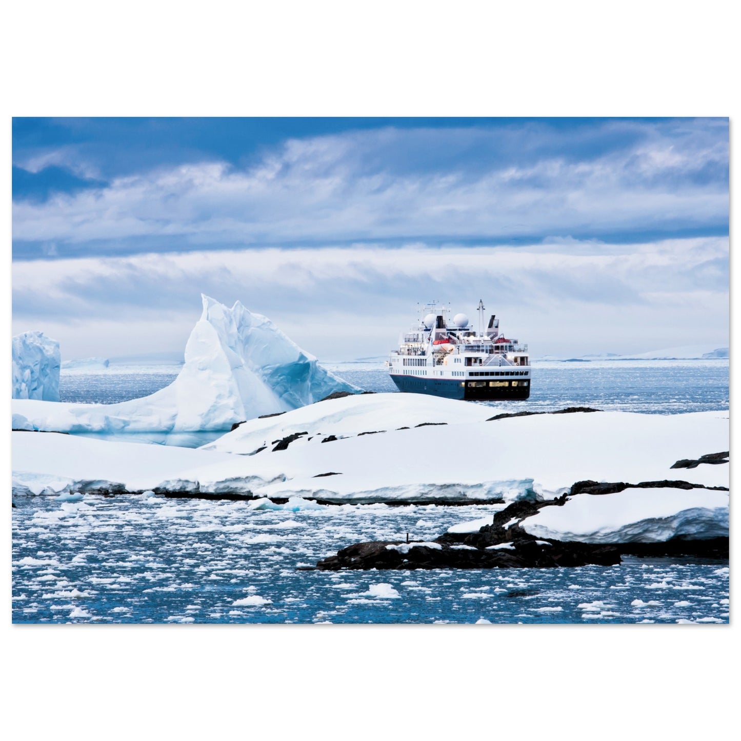 Antarctic Ice Cruise Poster A2 (42 x 59.4 cm)